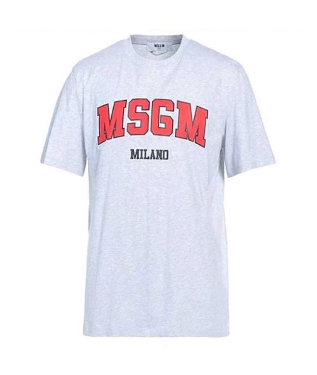 MSGM Хлопковая футболка, фото 1