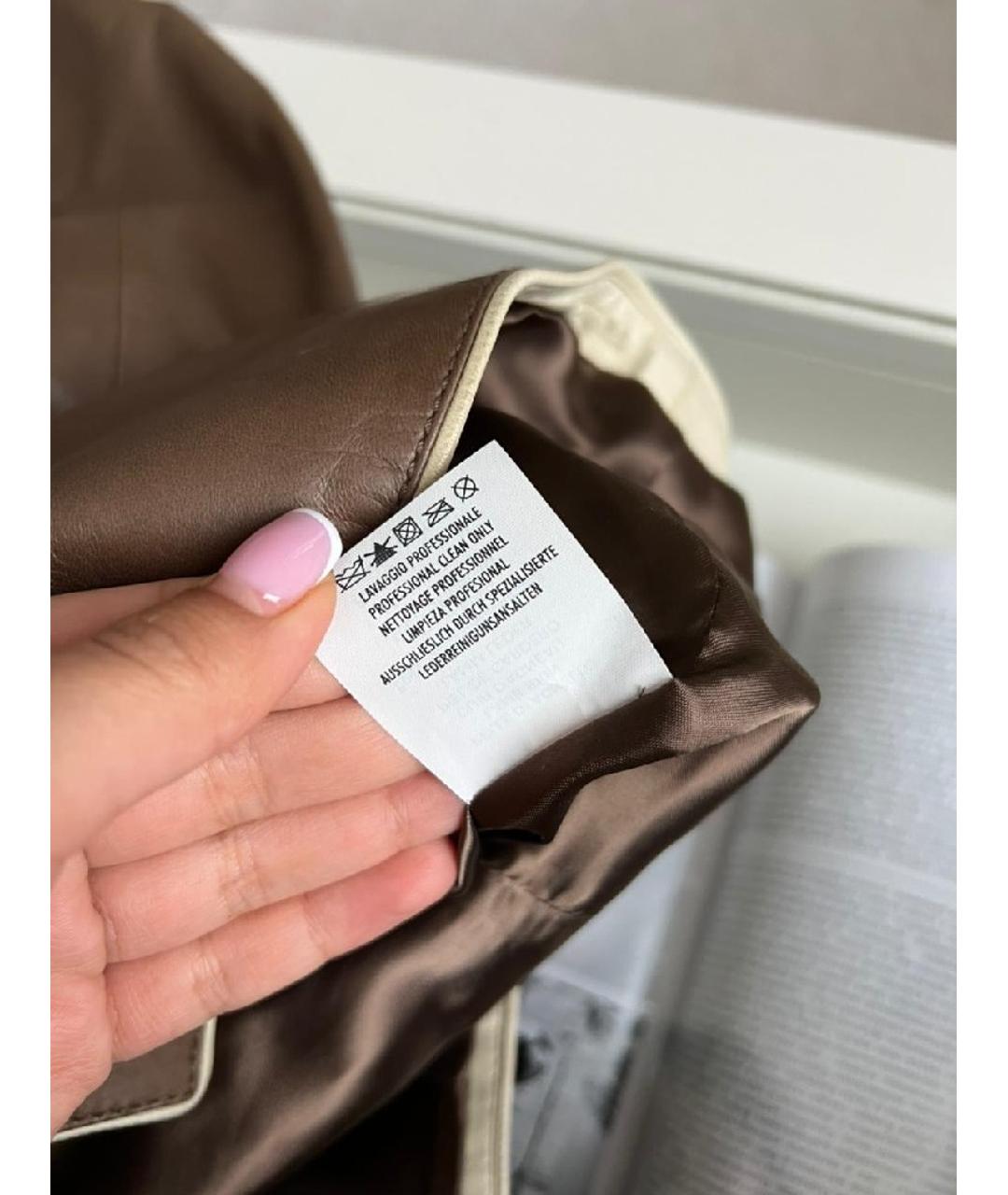 VALENTINO Коричневая куртка, фото 6