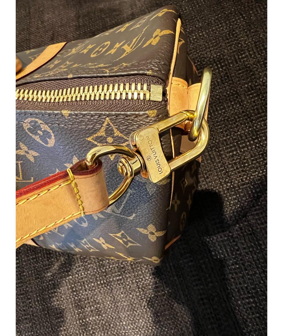 LOUIS VUITTON Коричневая дорожная/спортивная сумка, фото 5