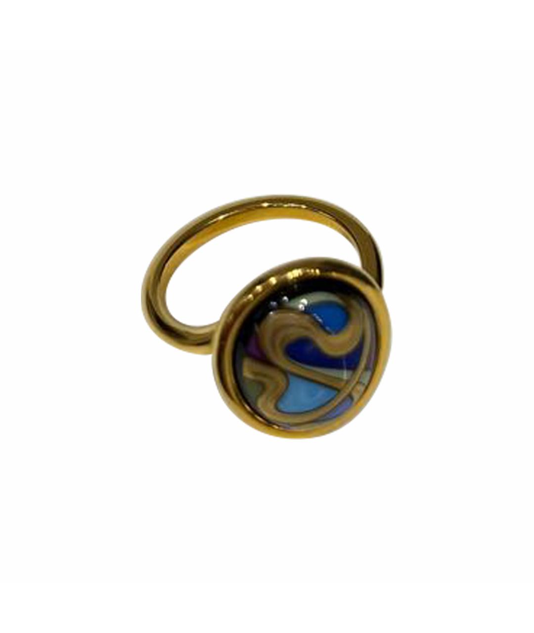 Frey Wille Синее позолоченное кольцо, фото 1
