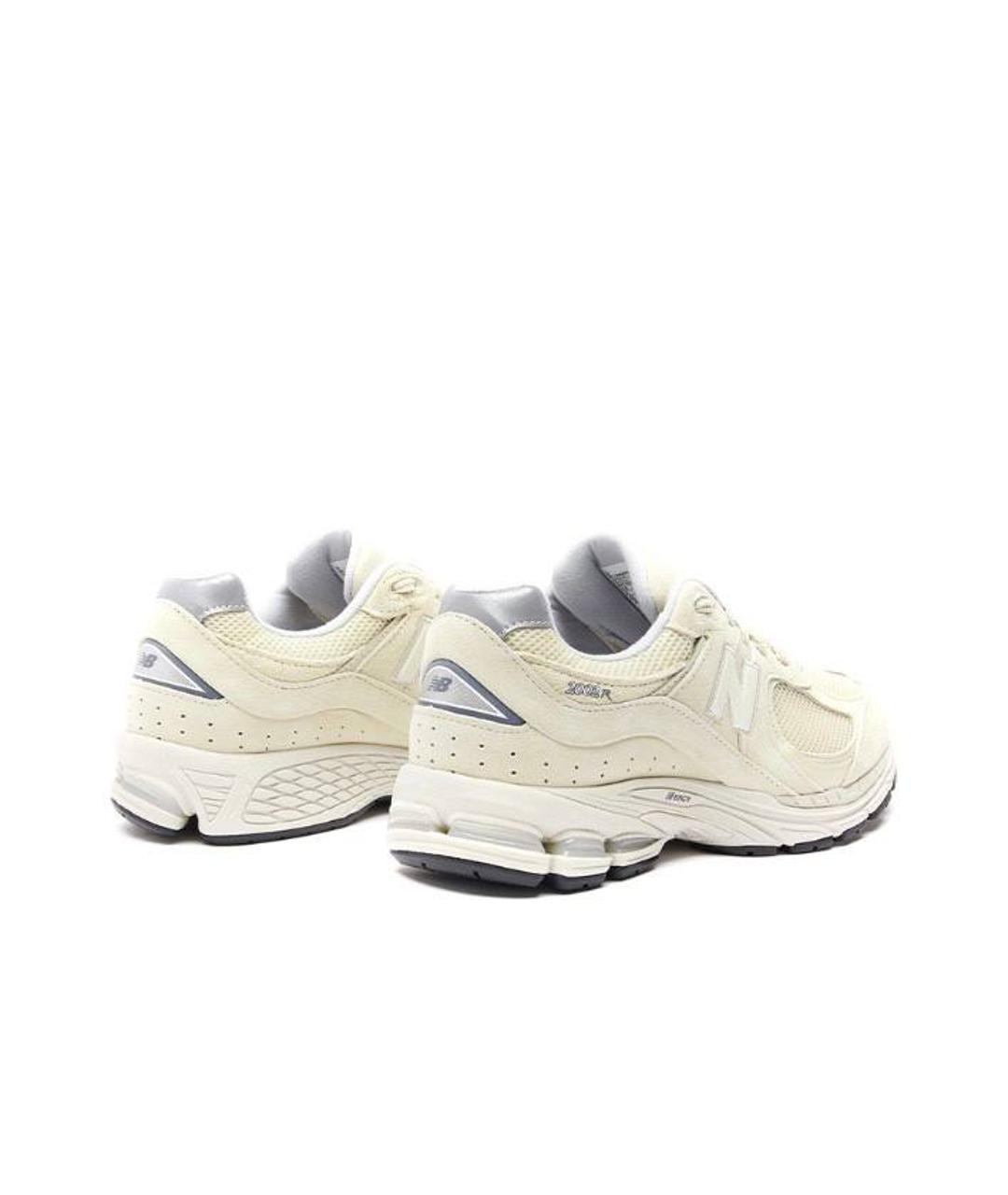 NEW BALANCE Бежевые кожаные кроссовки, фото 3