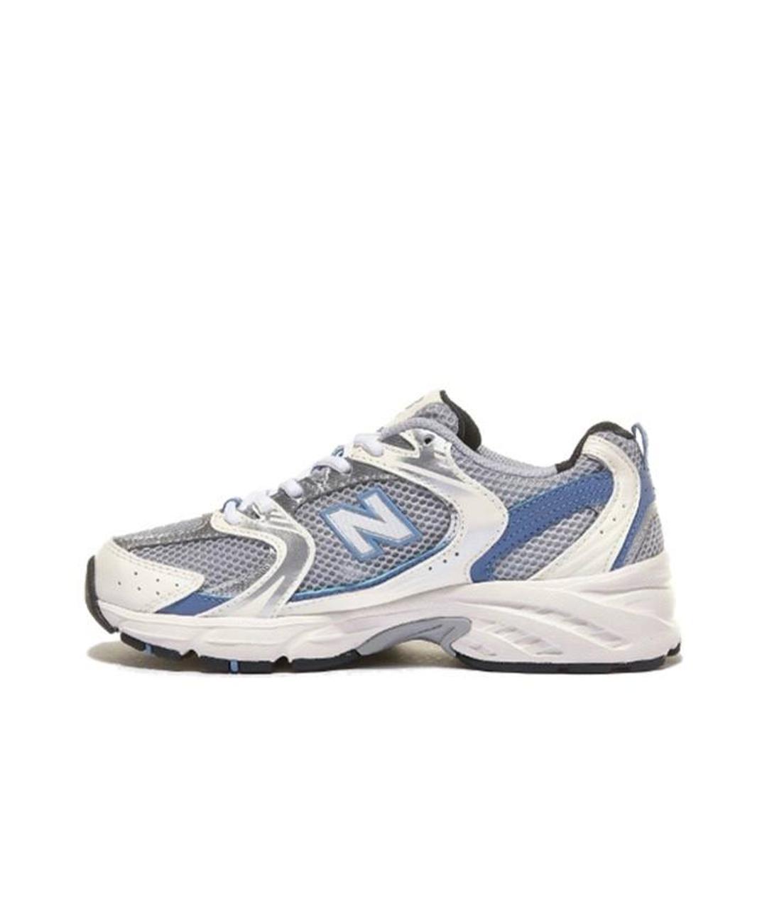 NEW BALANCE Синие текстильные кроссовки, фото 5