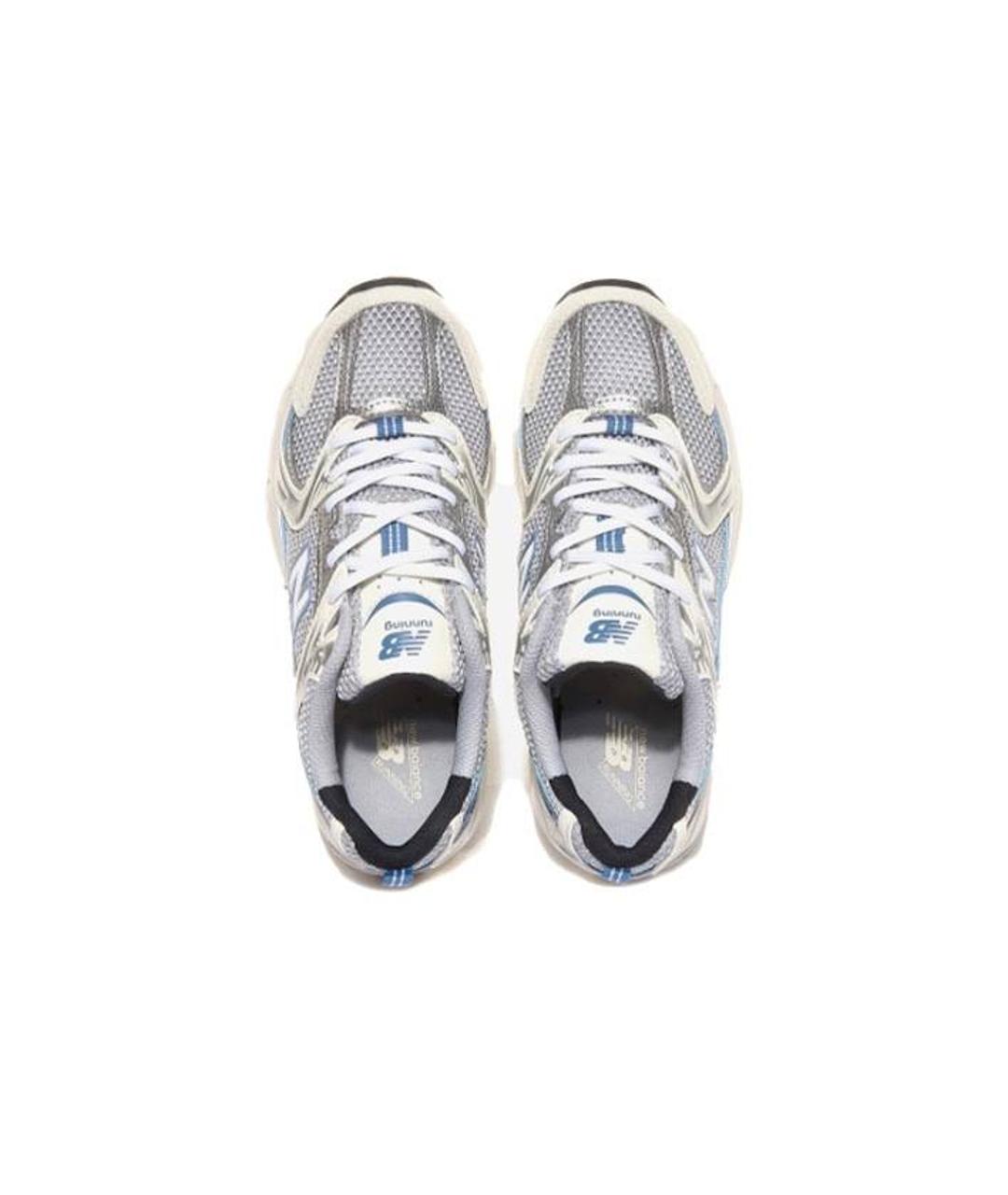 NEW BALANCE Синие текстильные кроссовки, фото 3