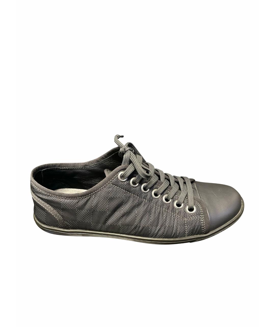 LOUIS VUITTON PRE-OWNED Серые низкие кроссовки / кеды, фото 1