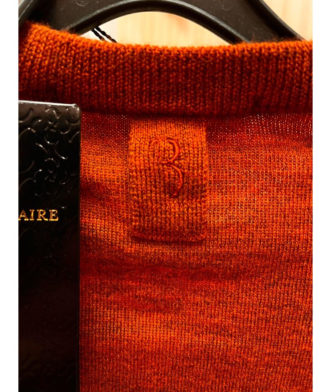BILLIONAIRE Коричневый шерстяной джемпер / свитер, фото 4