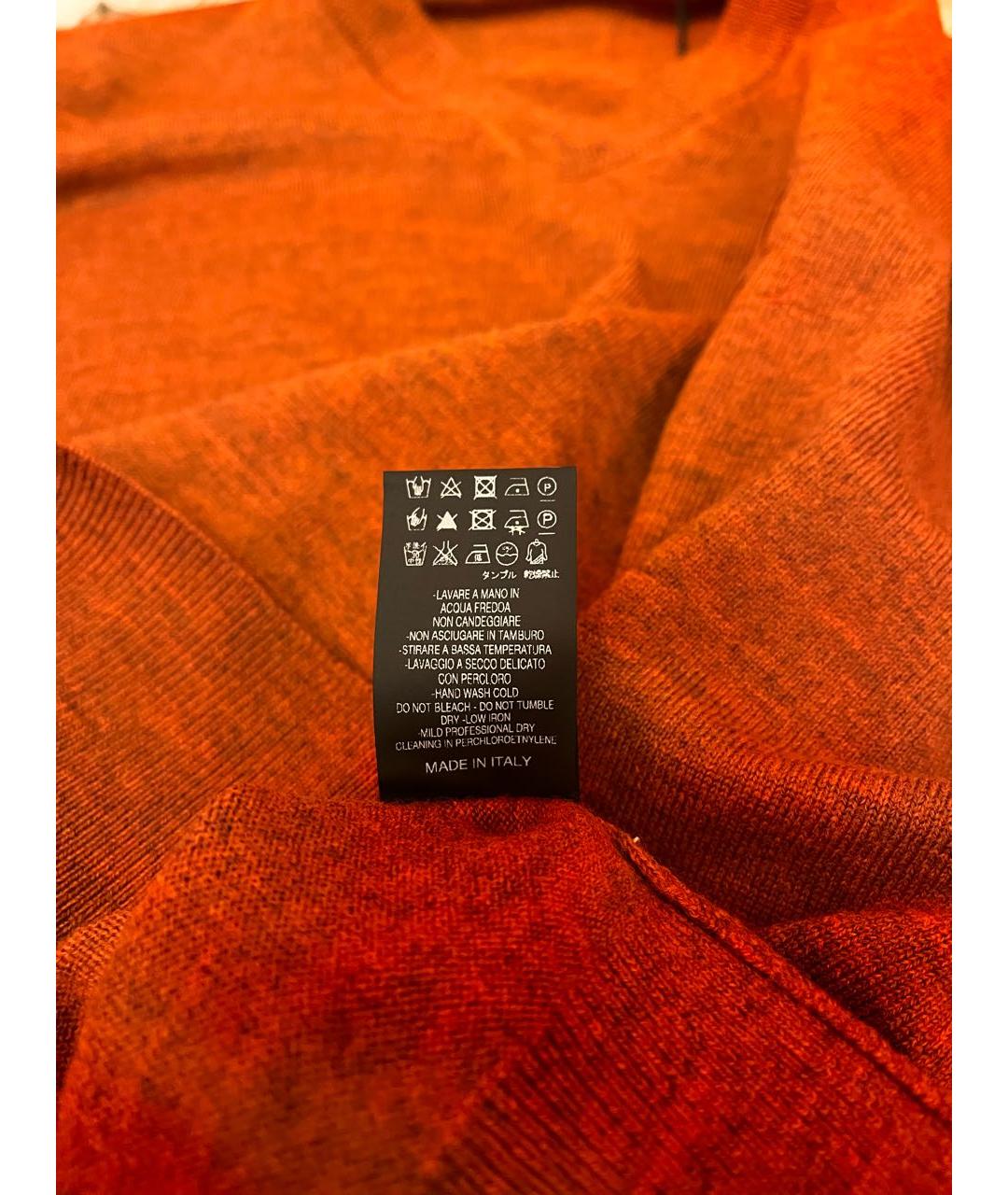 BILLIONAIRE Коричневый шерстяной джемпер / свитер, фото 6