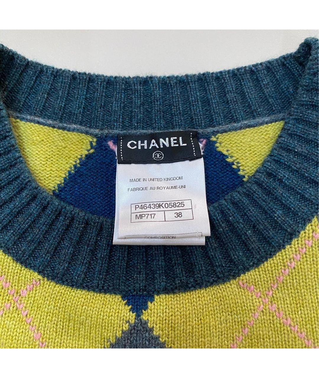 CHANEL PRE-OWNED Кашемировый джемпер / свитер, фото 3