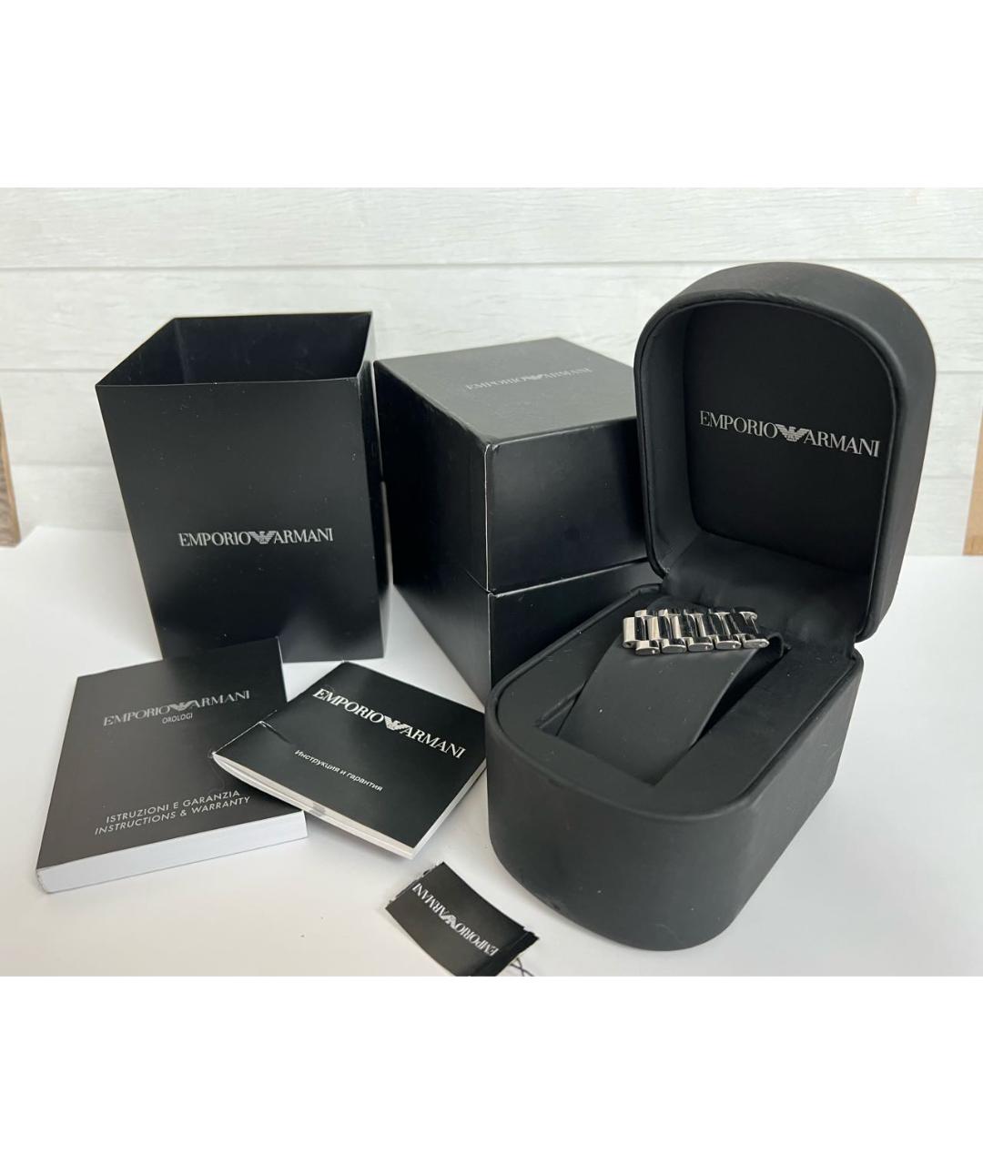 EMPORIO ARMANI Стеклянные часы, фото 4