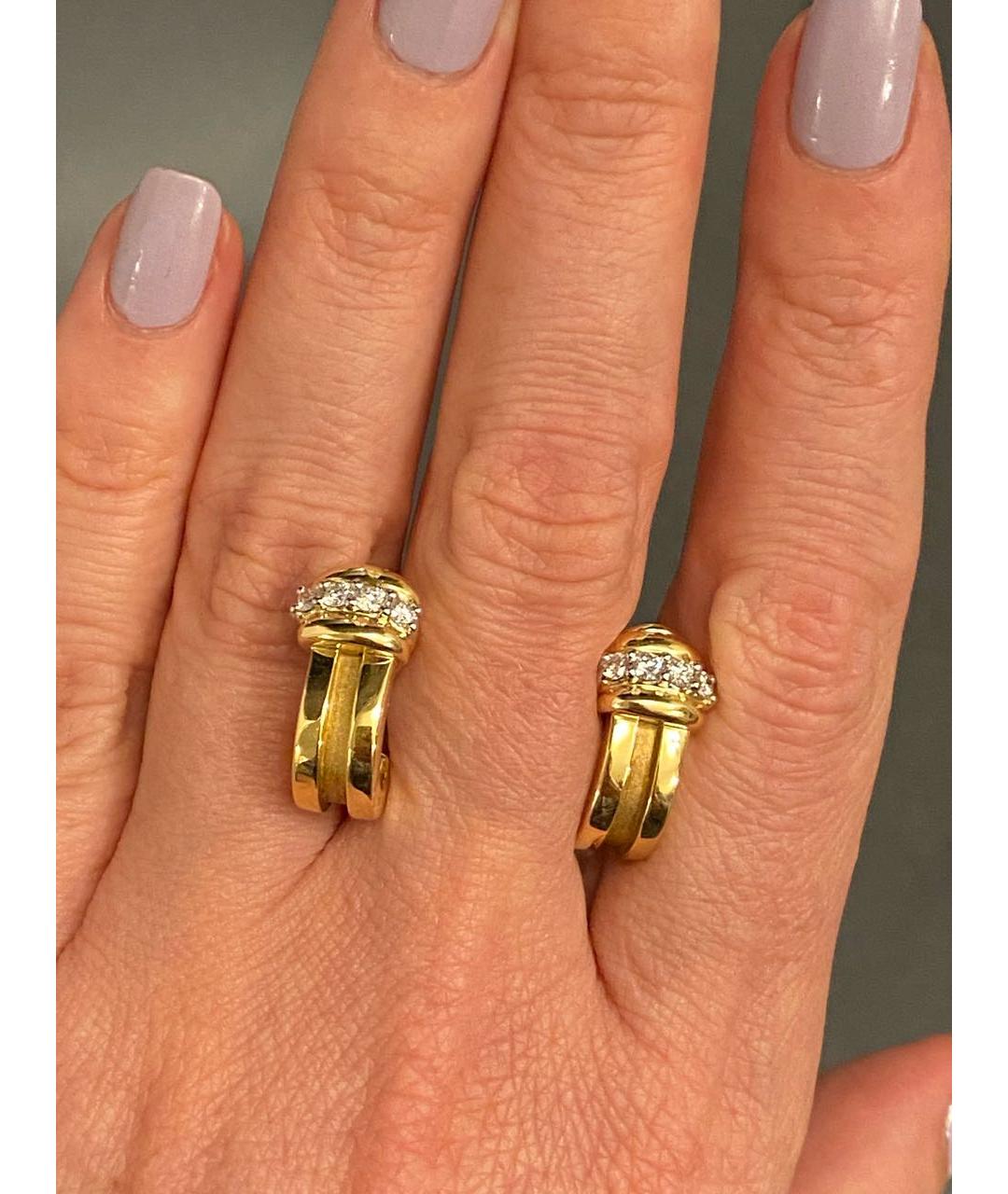 TIFFANY&CO Золотые серьги из желтого золота, фото 6