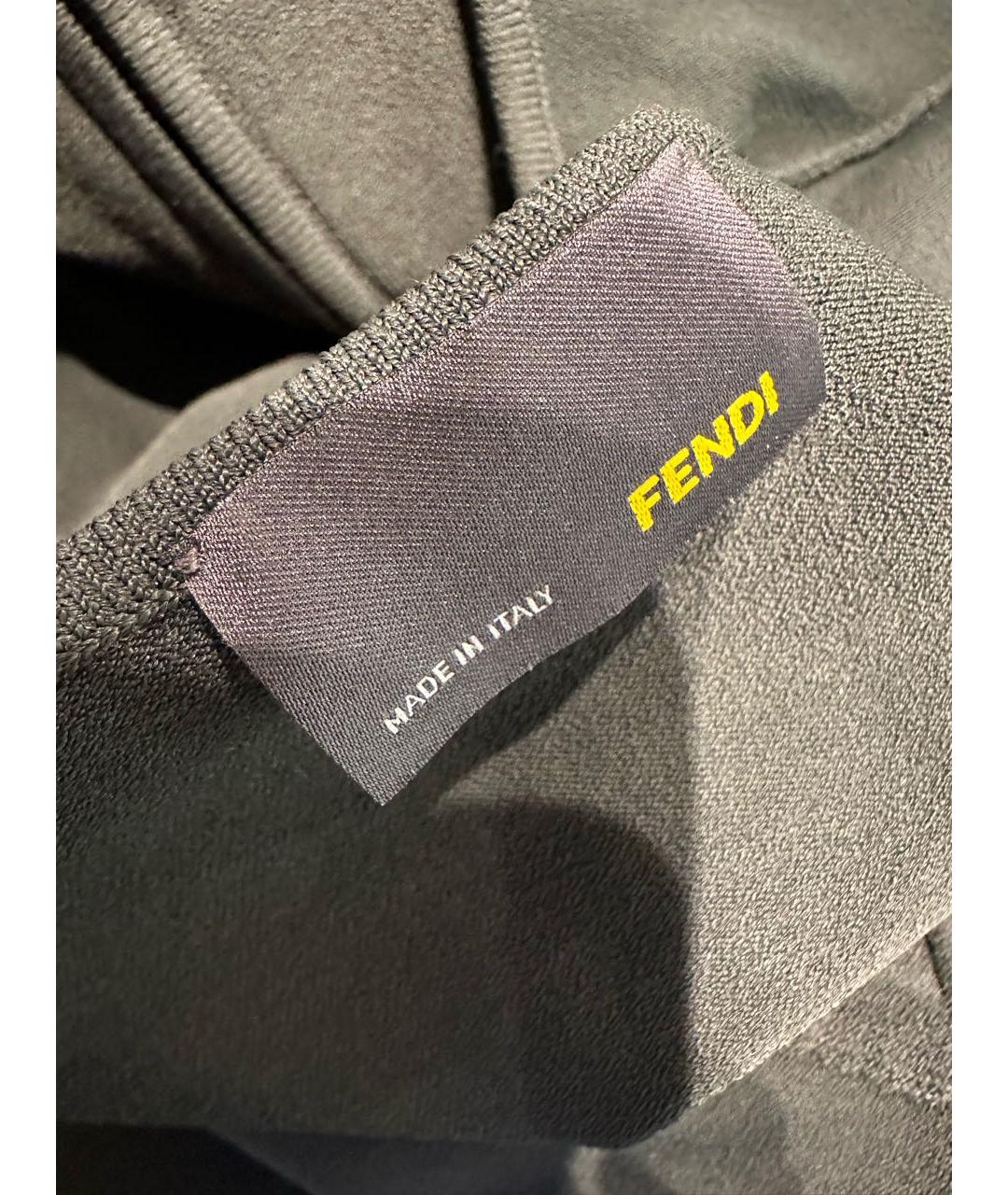 FENDI Зеленый вискозный кардиган, фото 4
