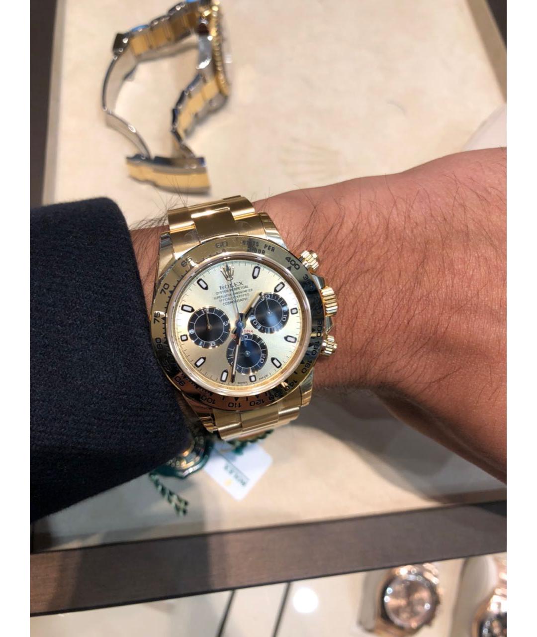 ROLEX Золотые часы из желтого золота, фото 4