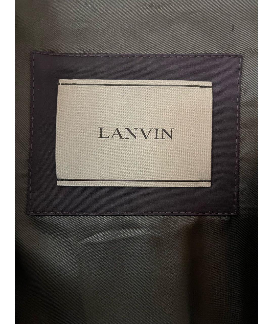LANVIN Фиолетовая вискозная куртка, фото 7