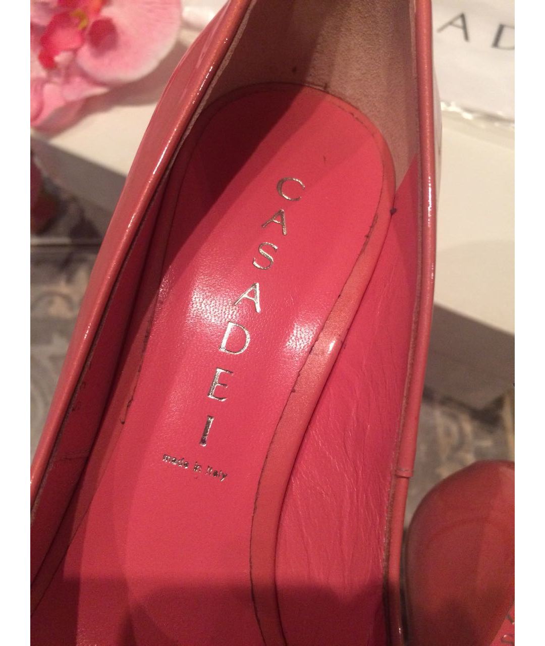 CASADEI Розовые кожаные туфли, фото 5