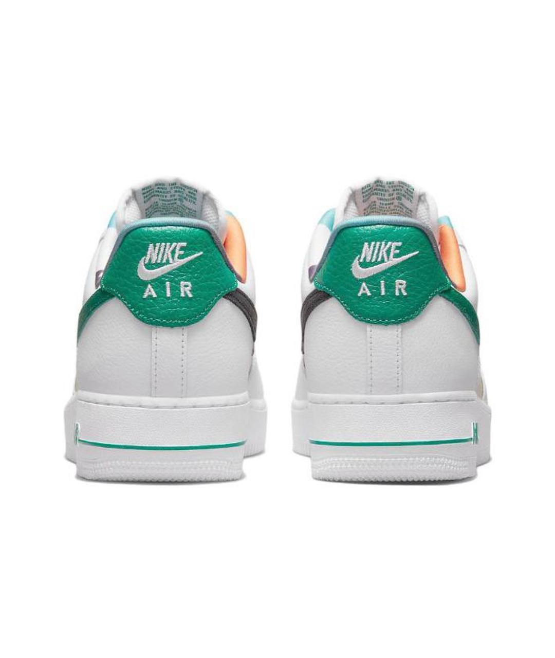 NIKE Белые кожаные кроссовки, фото 3