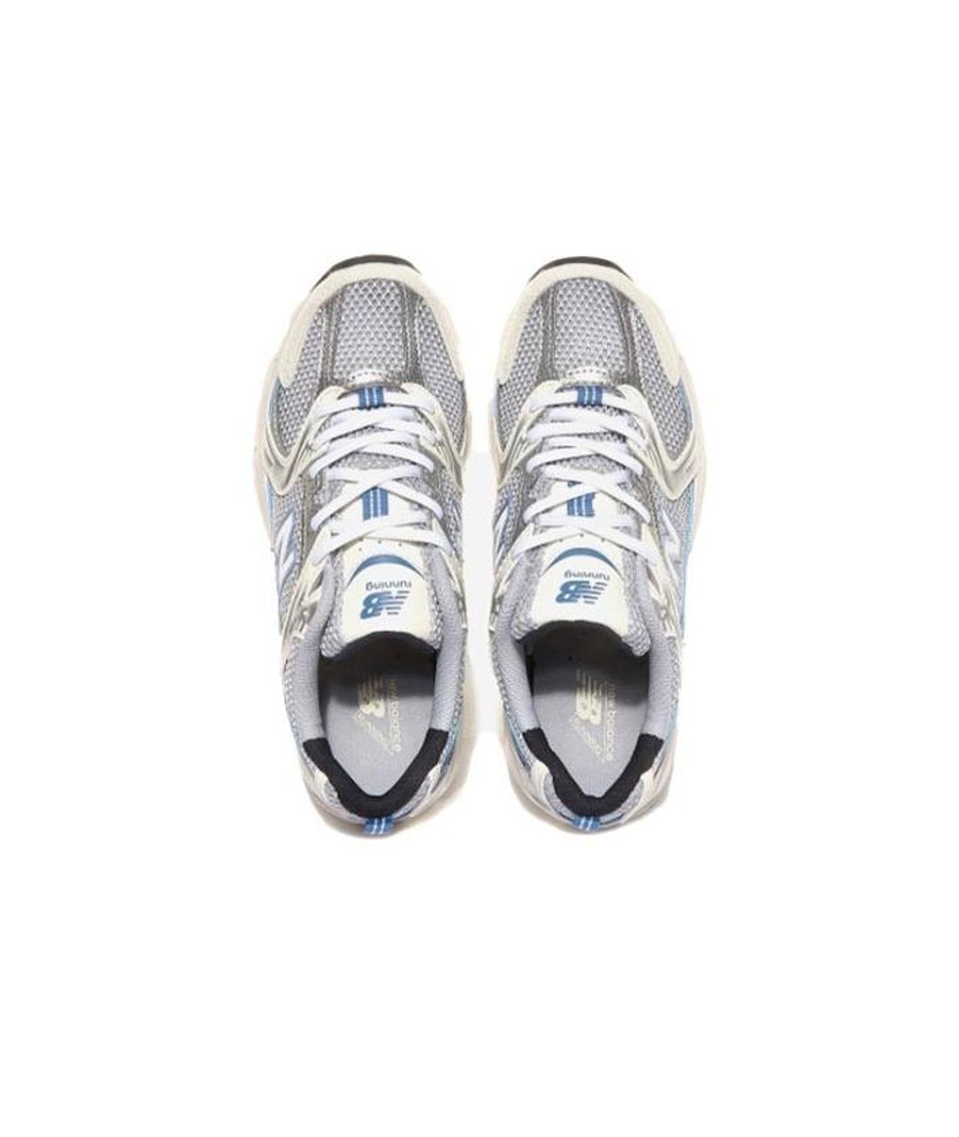 NEW BALANCE Синие текстильные кроссовки, фото 3