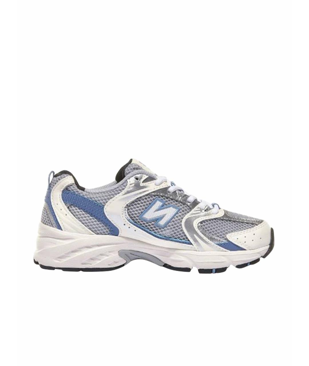 NEW BALANCE Синие текстильные кроссовки, фото 1