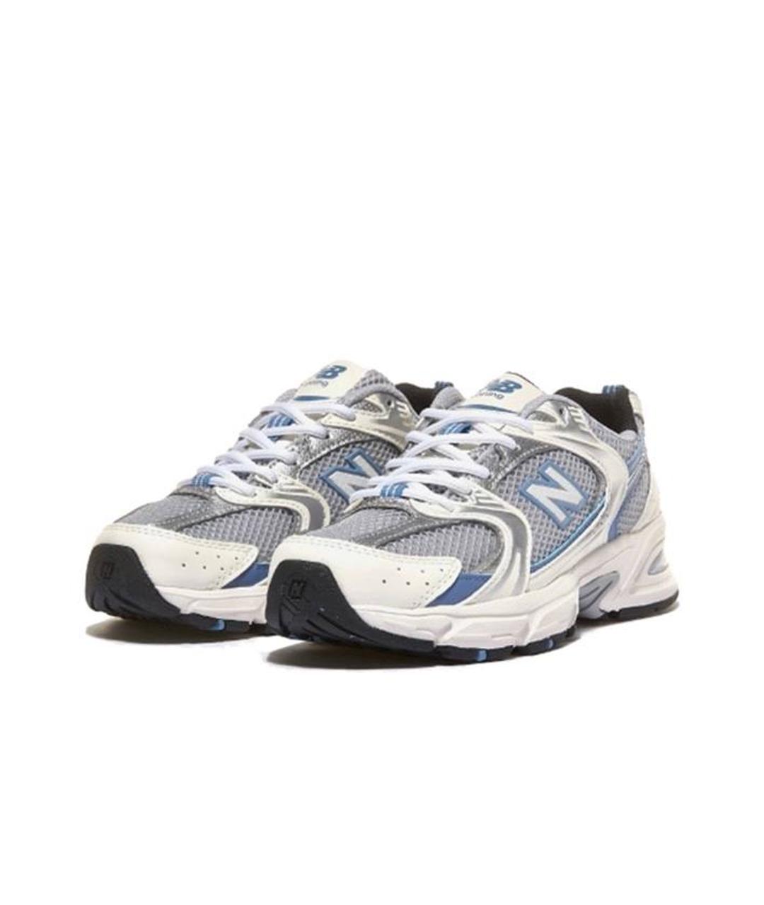 NEW BALANCE Синие текстильные кроссовки, фото 2