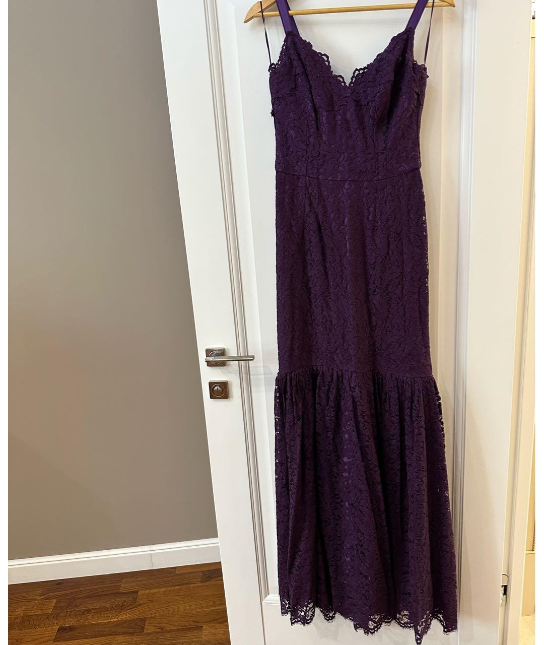 DOLCE&GABBANA Фиолетовое вечернее платье, фото 5