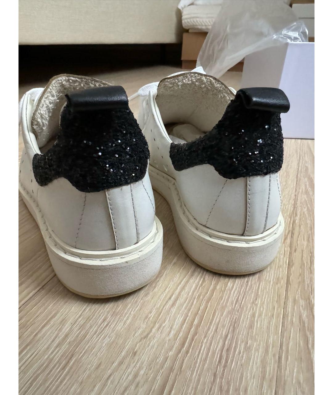 GOLDEN GOOSE DELUXE BRAND Белые кожаные кеды, фото 5