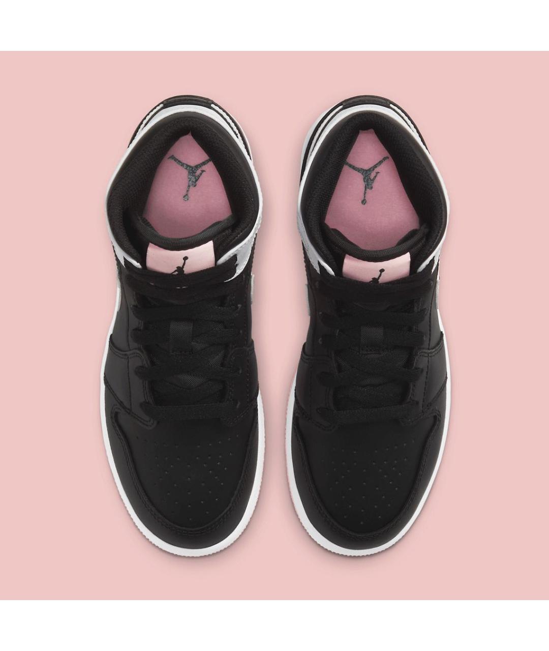 JORDAN Розовые кожаные кроссовки, фото 3