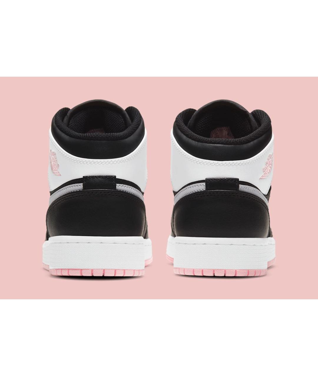 JORDAN Розовые кожаные кроссовки, фото 4