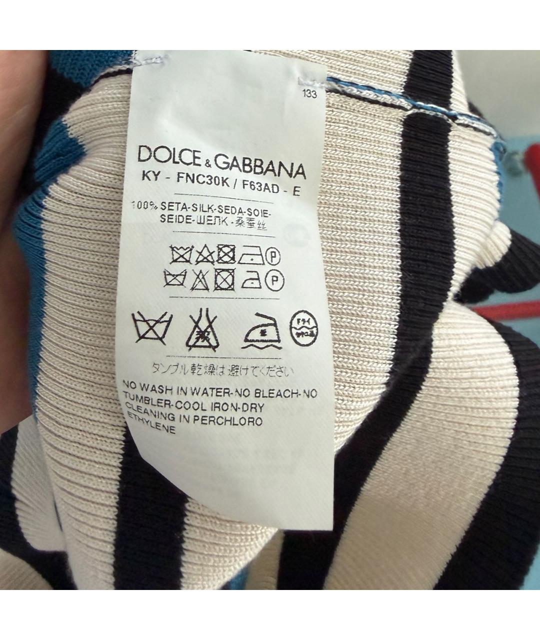 DOLCE&GABBANA Мульти платье, фото 5