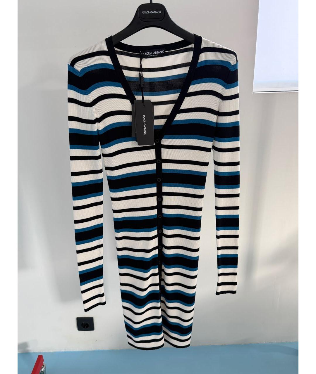 DOLCE&GABBANA Мульти платье, фото 4