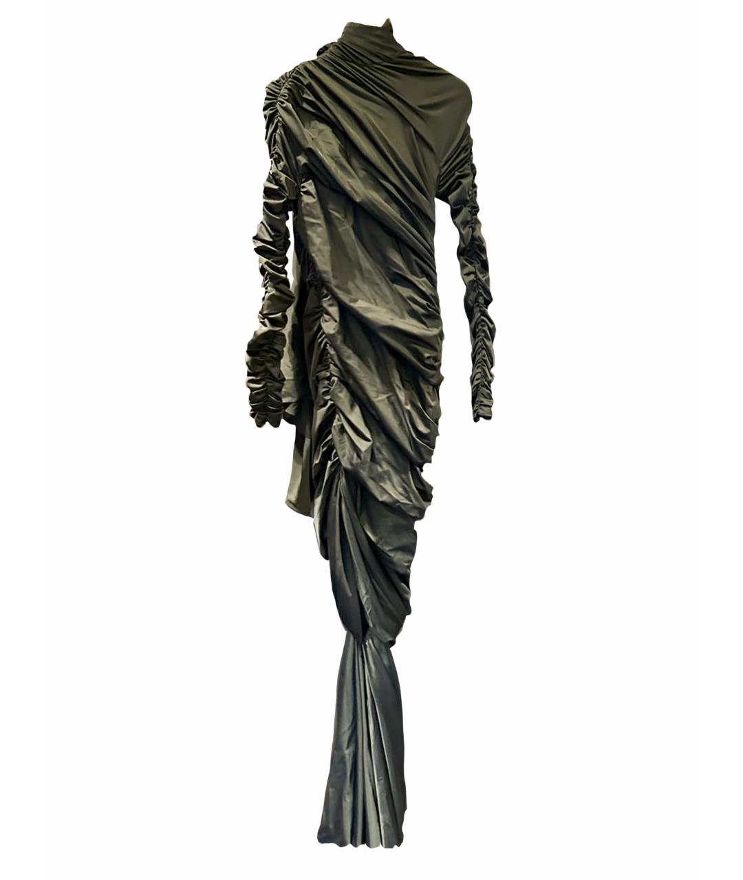 BALENCIAGA Черное полиамидовое вечернее платье, фото 1