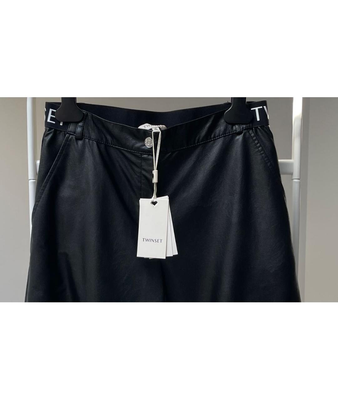 TWIN-SET Черные брюки и шорты, фото 3