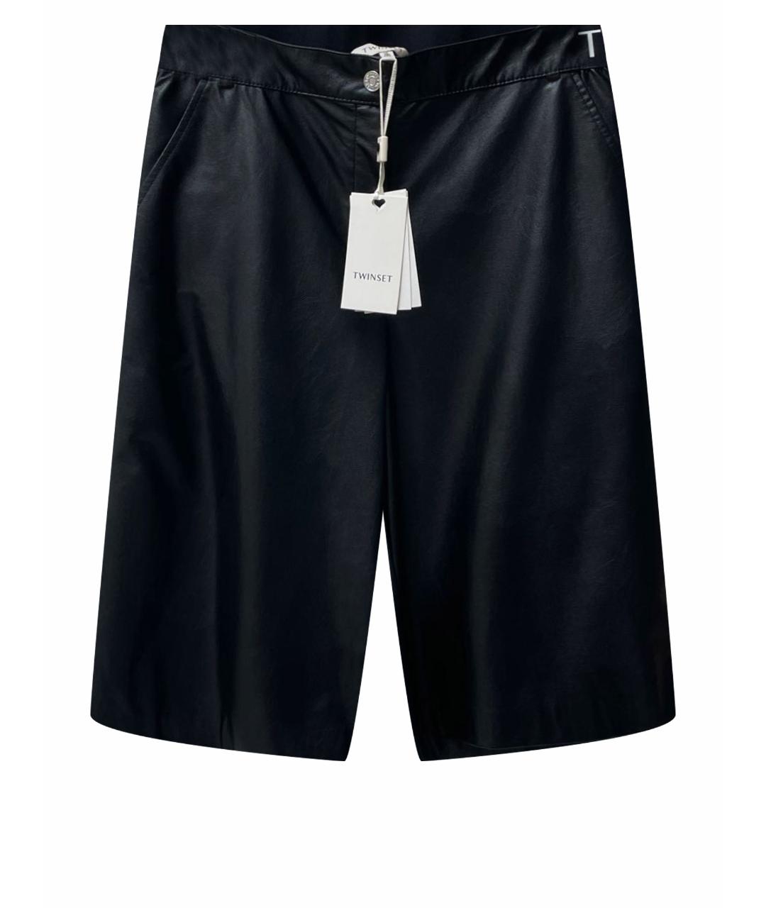 TWIN-SET Черные брюки и шорты, фото 1