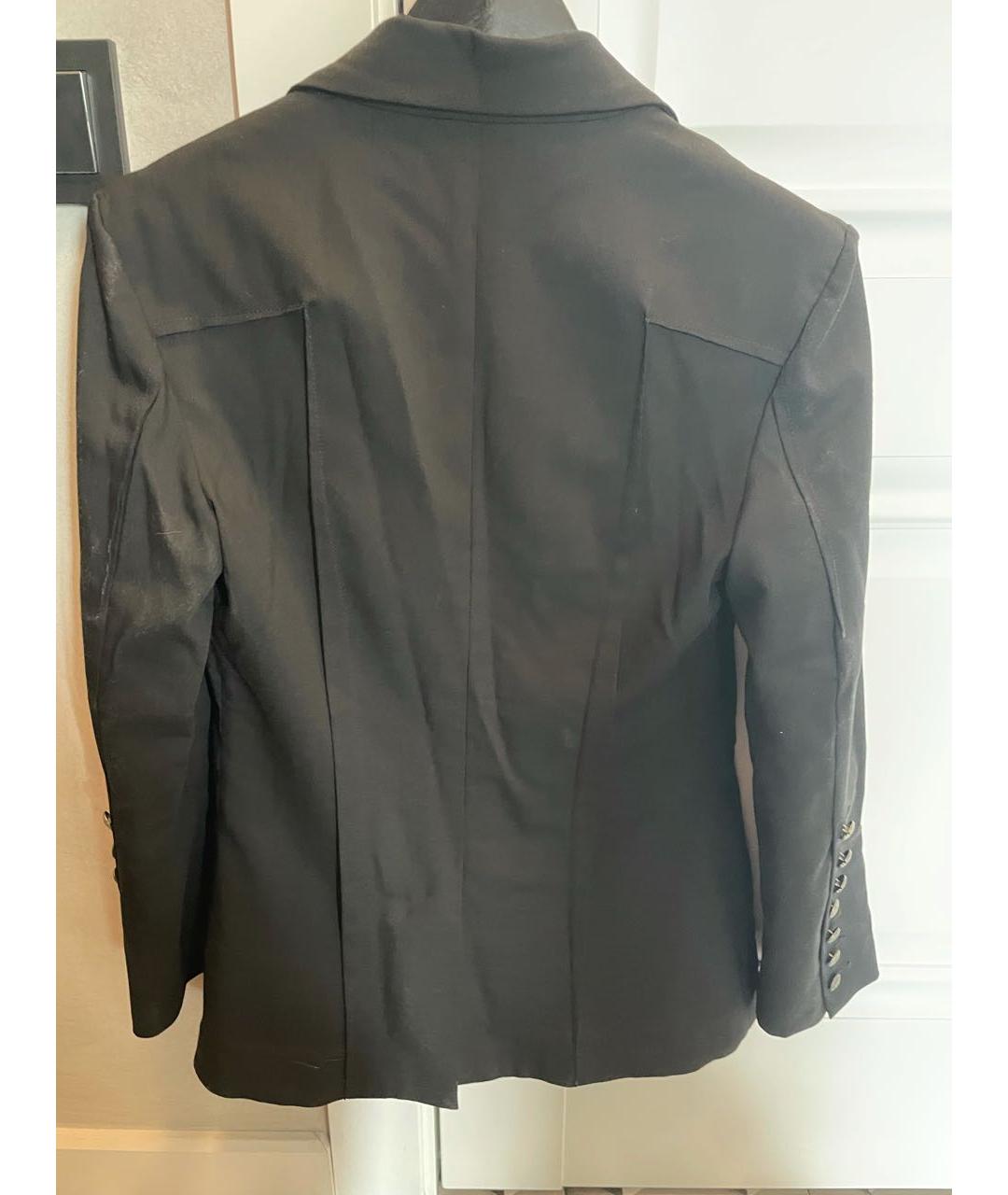 JOHN GALLIANO Черный шерстяной жакет/пиджак, фото 3