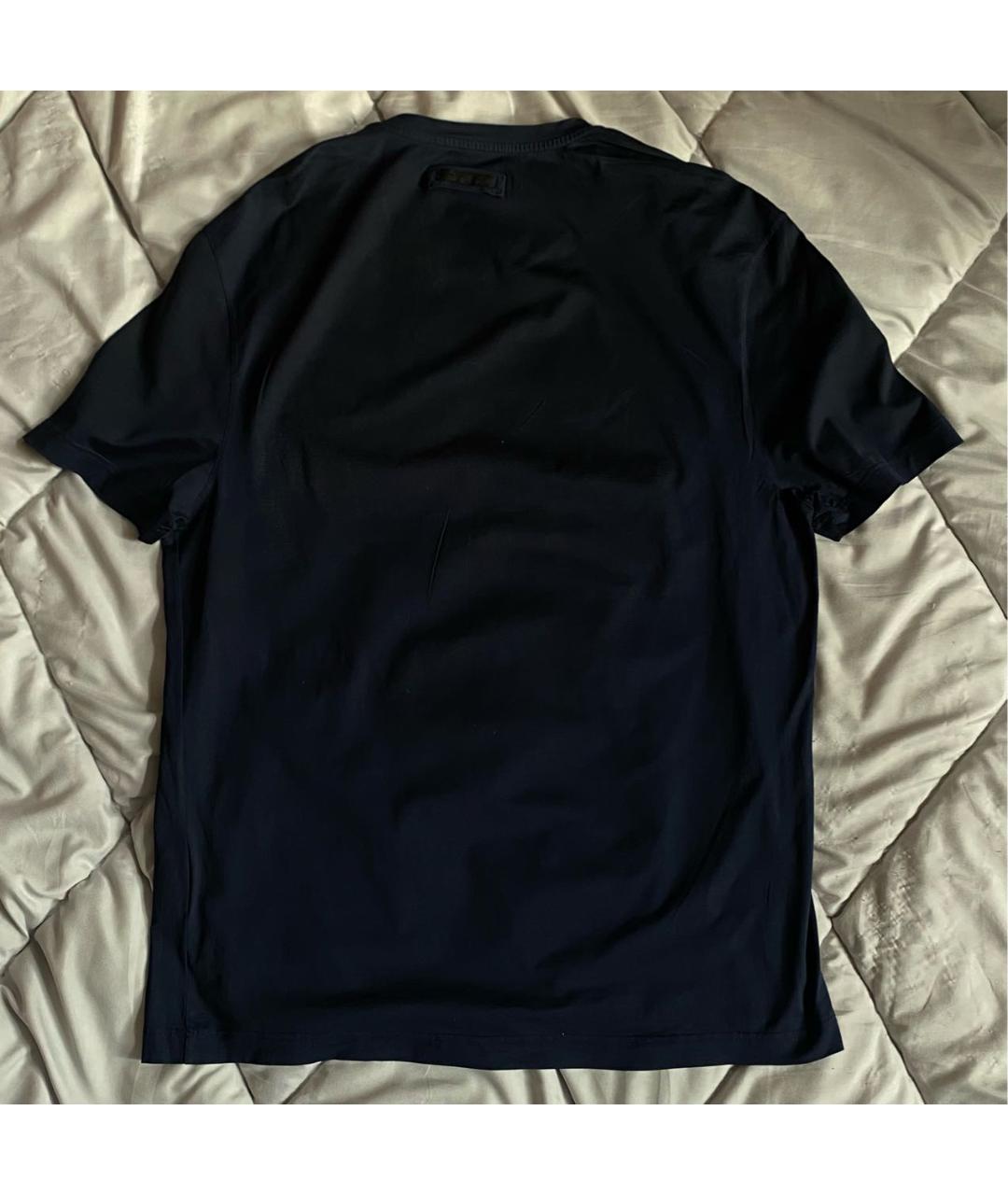 PRADA Темно-синяя футболка, фото 2