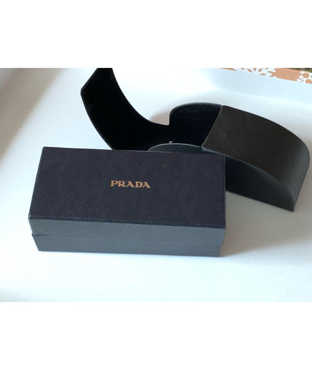 PRADA Розовые пластиковые солнцезащитные очки, фото 4