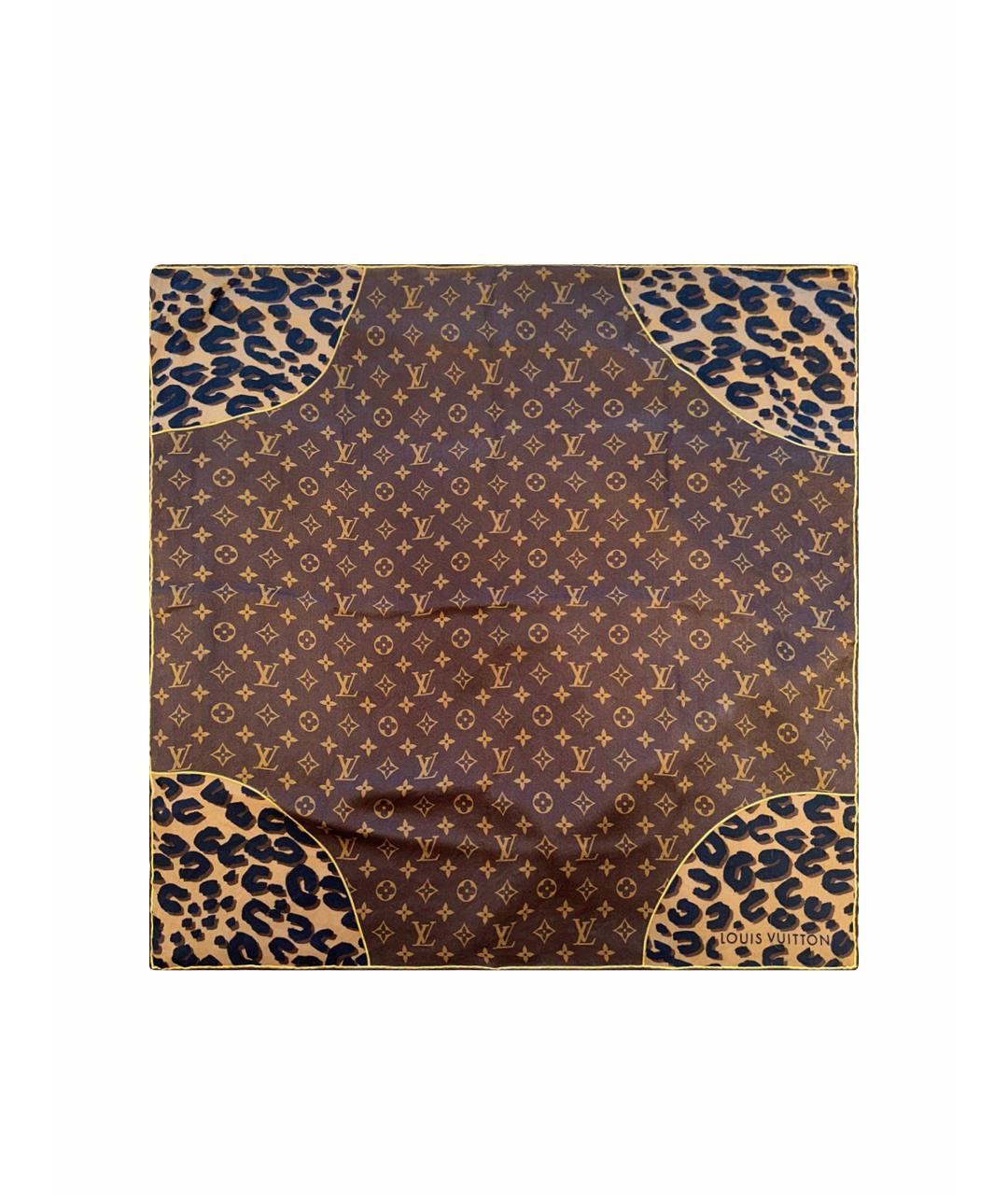 LOUIS VUITTON Шелковый платок, фото 1