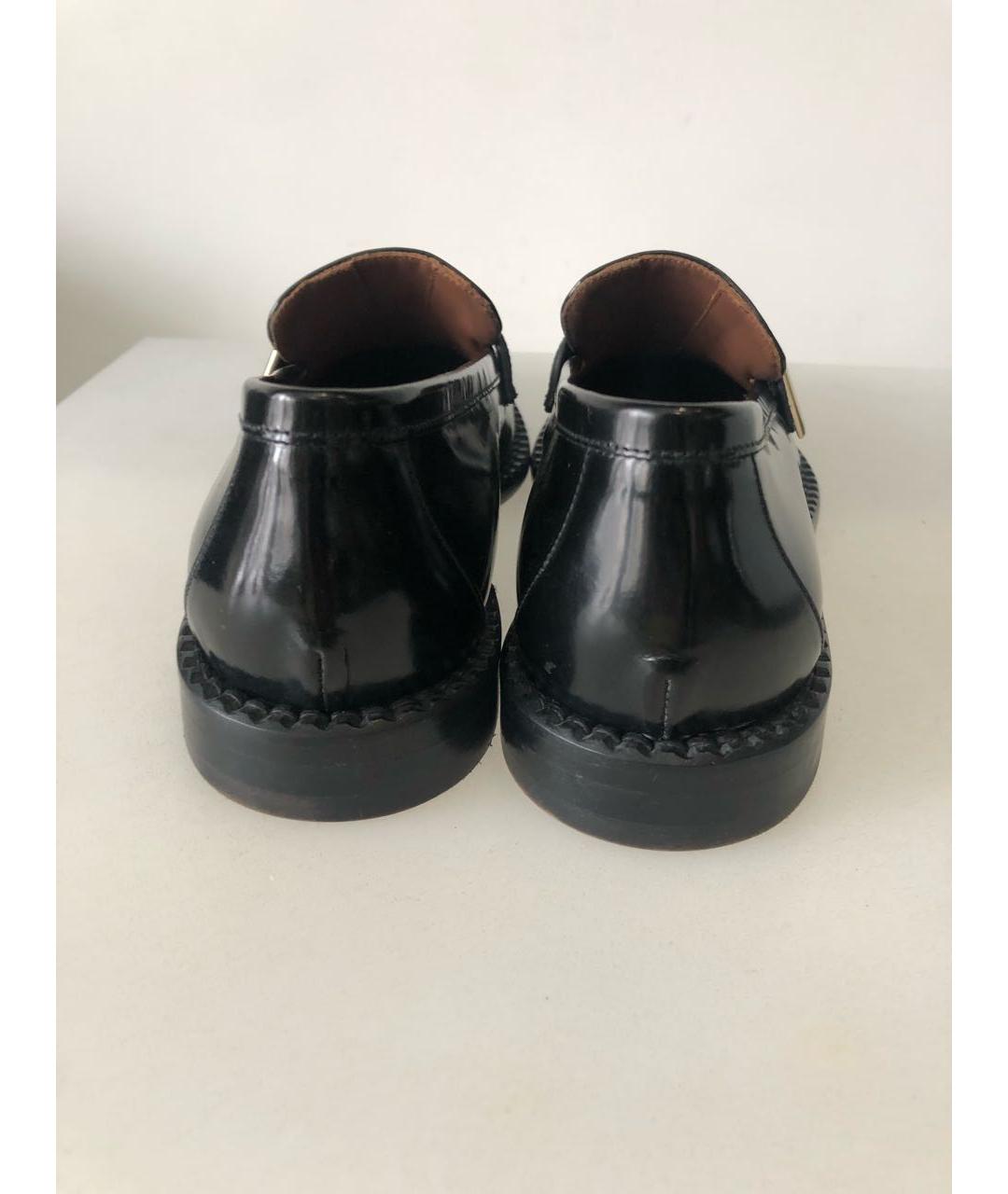 L'AUTRECHOSE Черные мокасины из лакированной кожи, фото 4