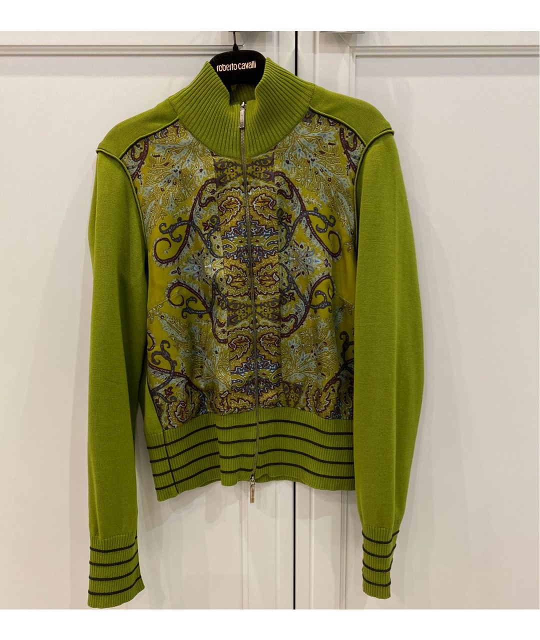 ETRO Зеленый шерстяной джемпер / свитер, фото 5