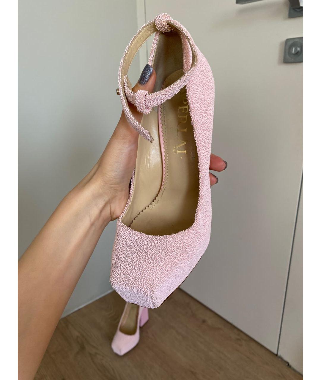 APERLAI Розовые туфли, фото 7