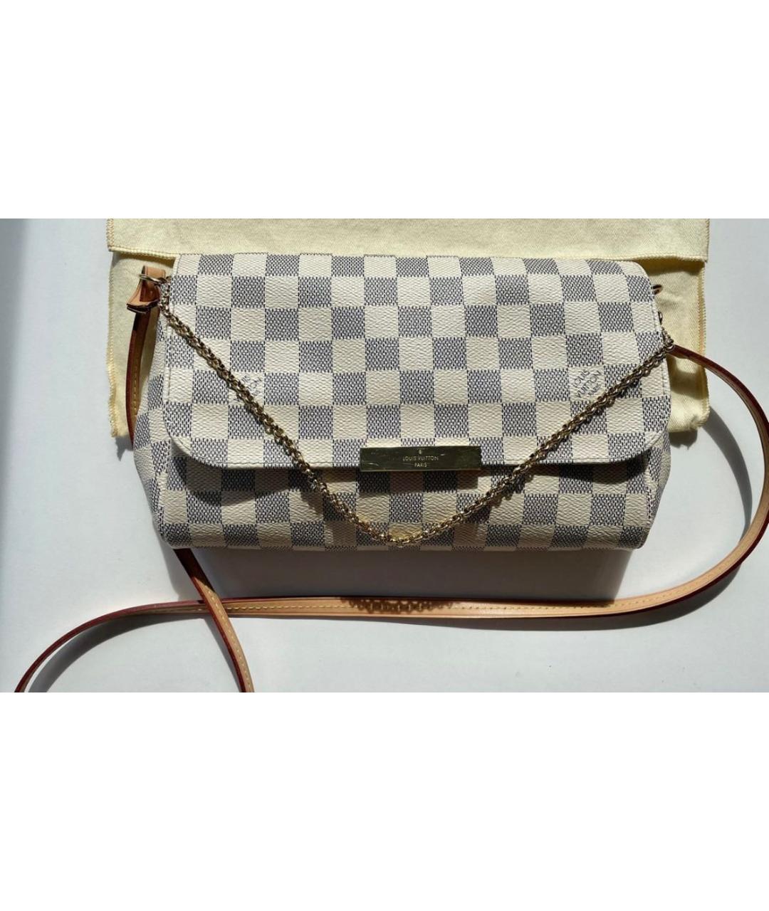 LOUIS VUITTON Серая сумка через плечо, фото 4