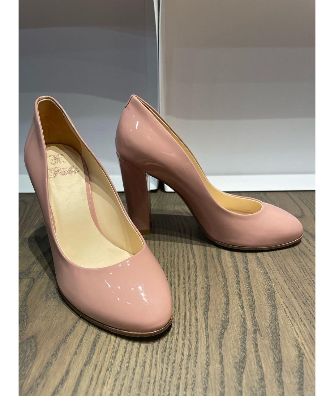 FABI Розовые туфли из лакированной кожи, фото 5