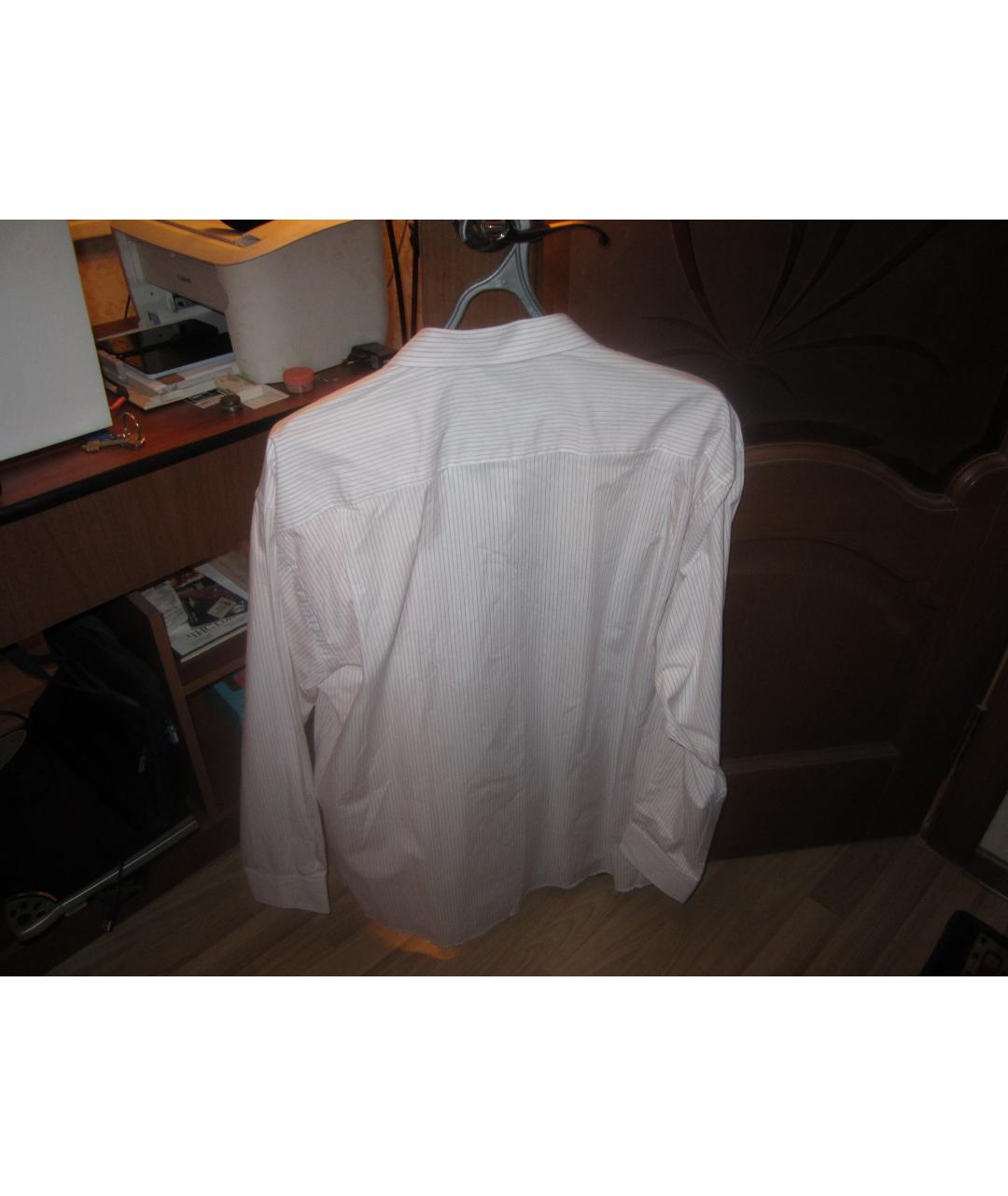 PAUL SMITH Белая хлопковая классическая рубашка, фото 2