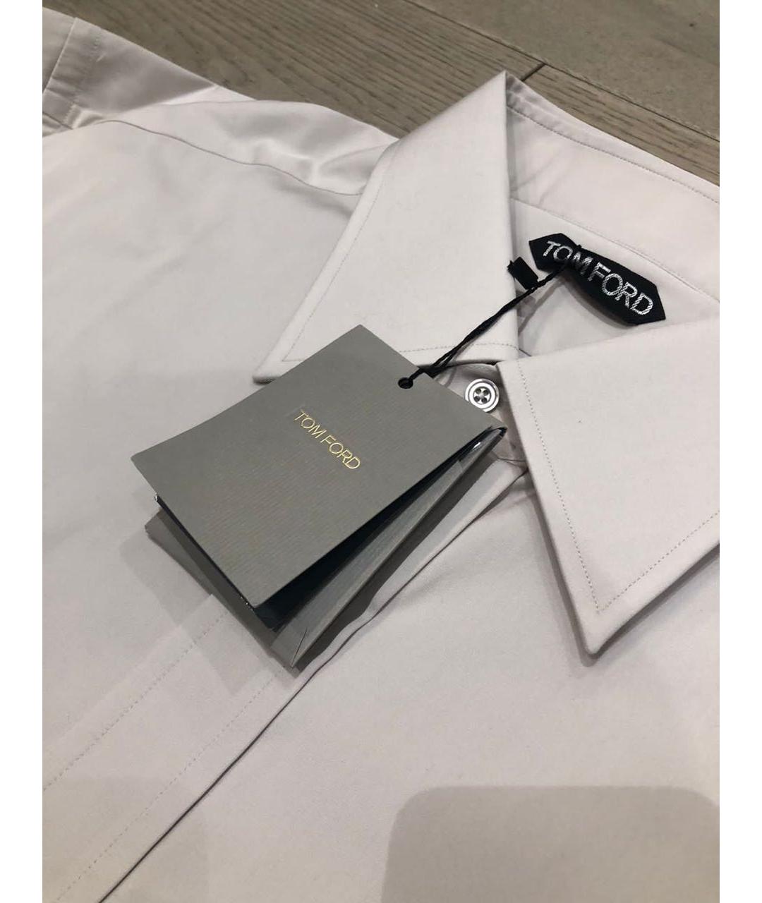 TOM FORD Хлопковая классическая рубашка, фото 2