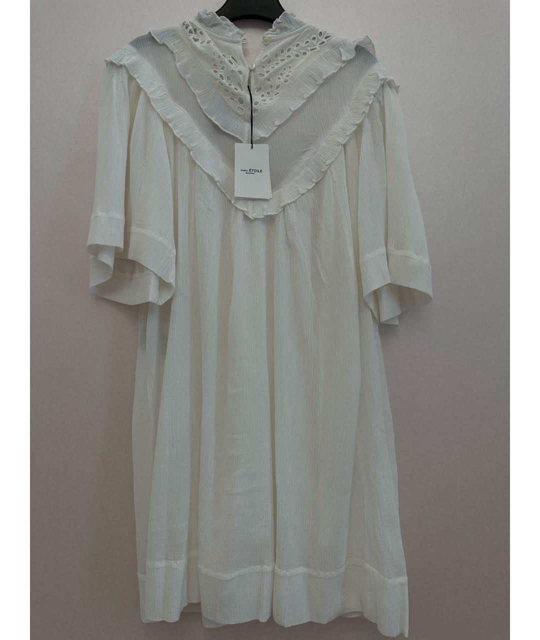 ISABEL MARANT ETOILE Белое вискозное платье, фото 2