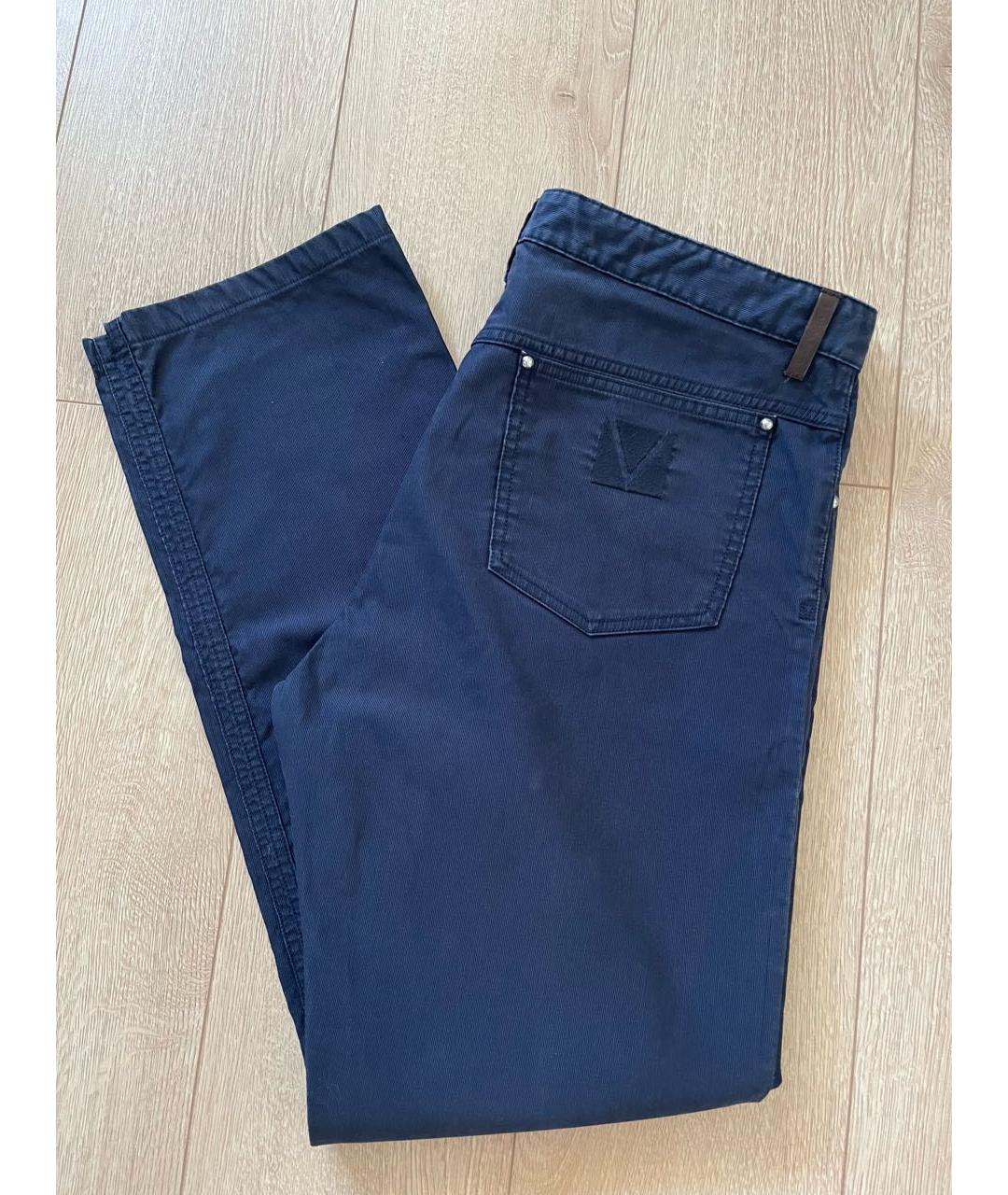 LOUIS VUITTON Синие прямые джинсы, фото 7