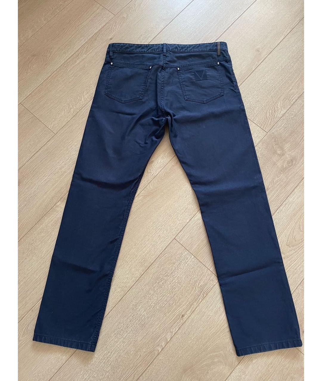 LOUIS VUITTON Синие прямые джинсы, фото 2