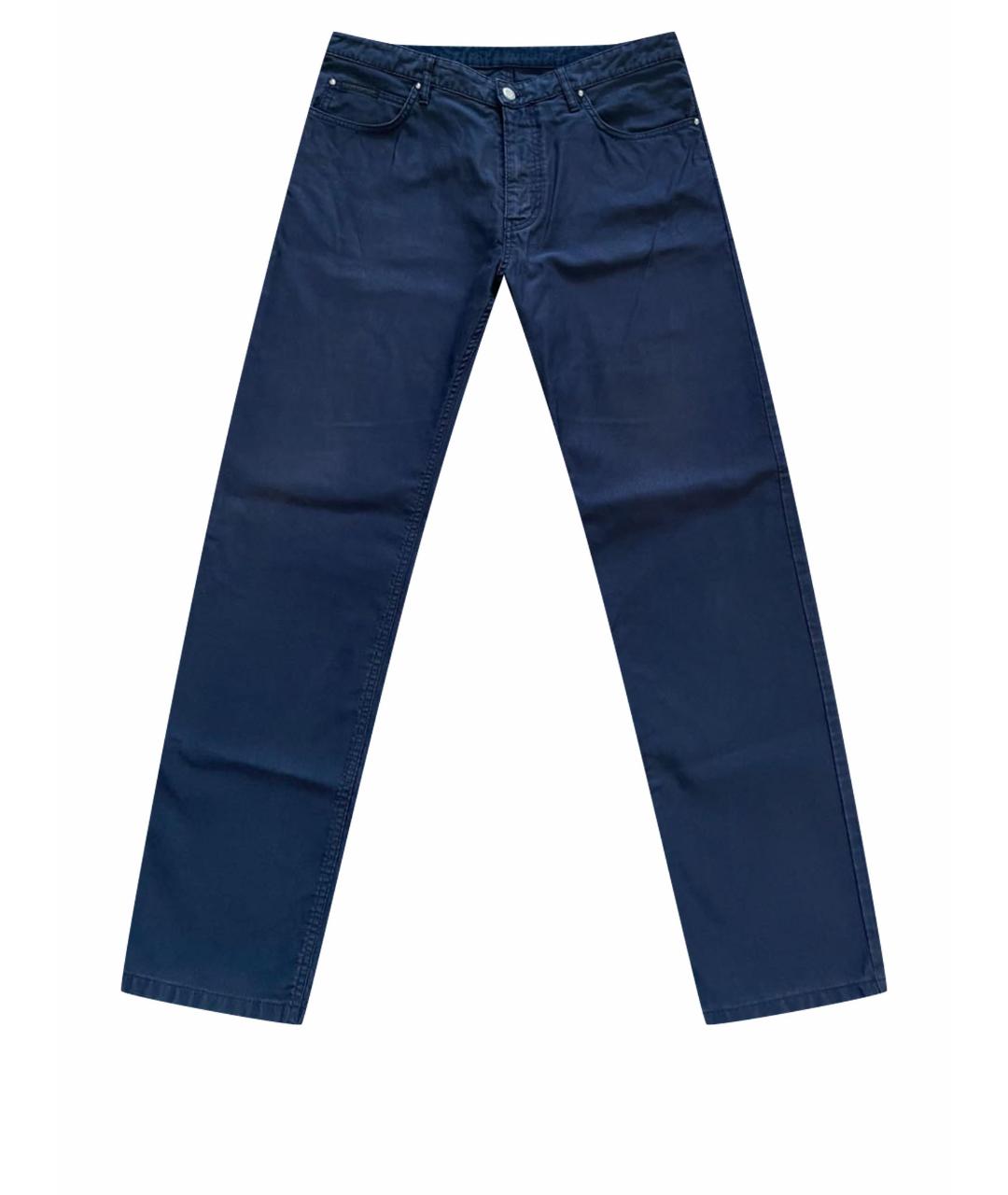 LOUIS VUITTON PRE-OWNED Синие прямые джинсы, фото 1
