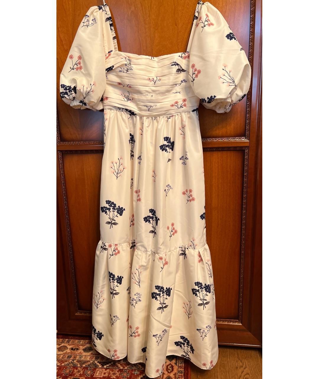 SELF-PORTRAIT Мульти полиэстеровое платье, фото 6