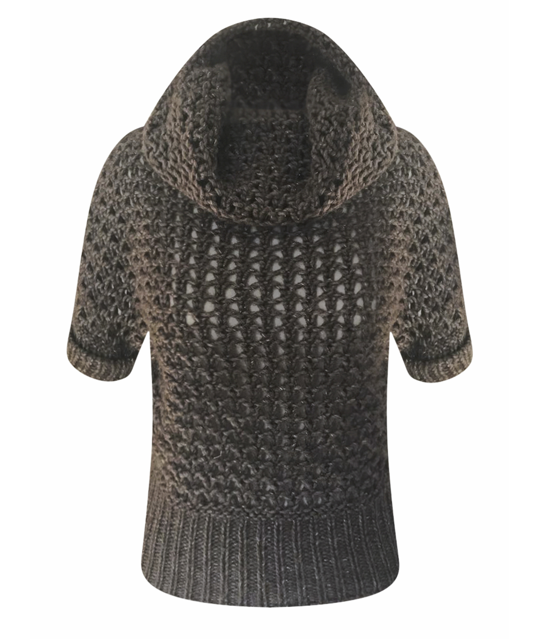 ESCADA Коричневый шерстяной джемпер / свитер, фото 1