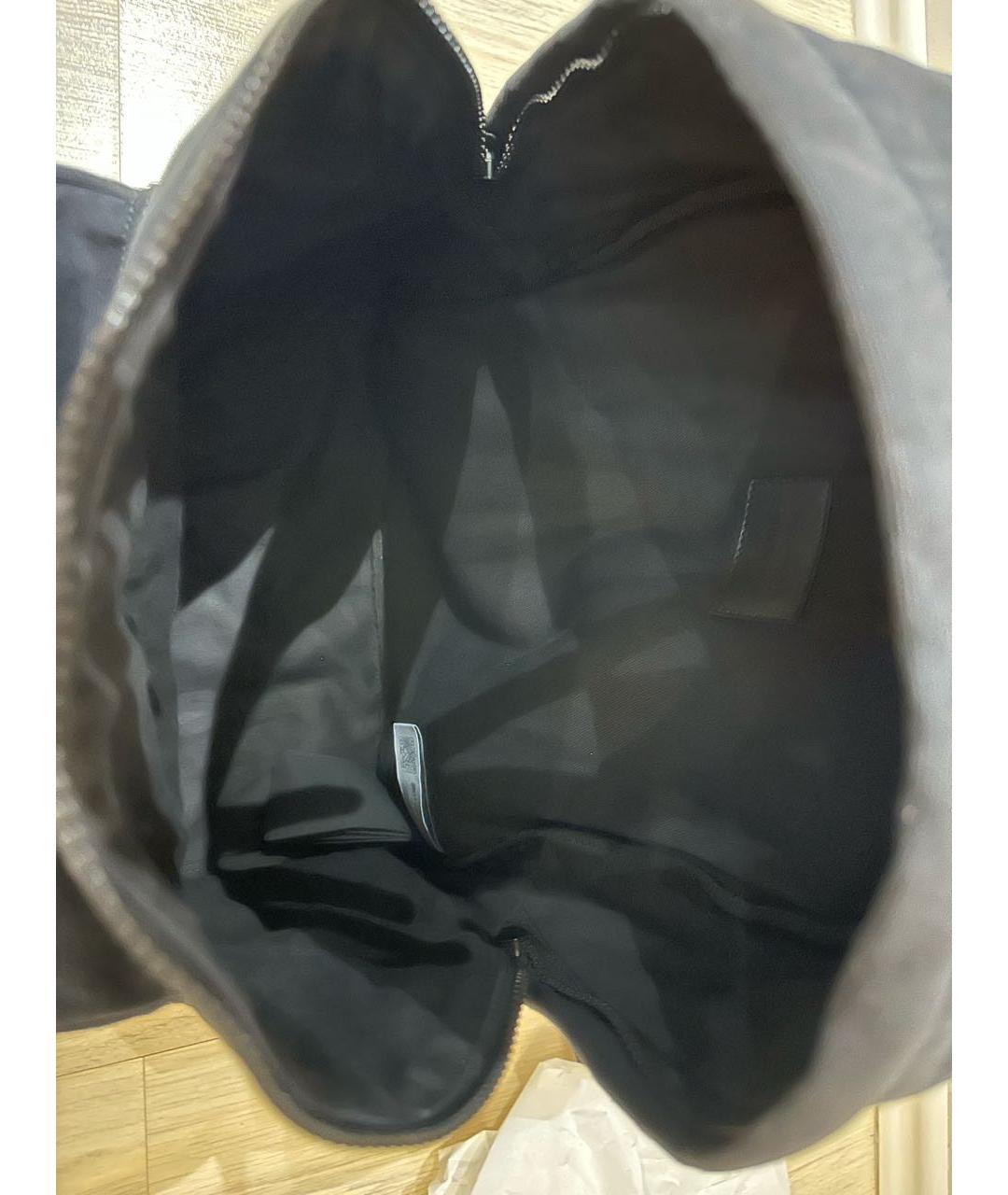 PALM ANGELS Черный тканевый рюкзак, фото 4