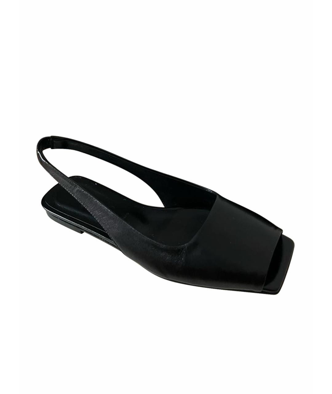 Aeydé Черные кожаные туфли, фото 1