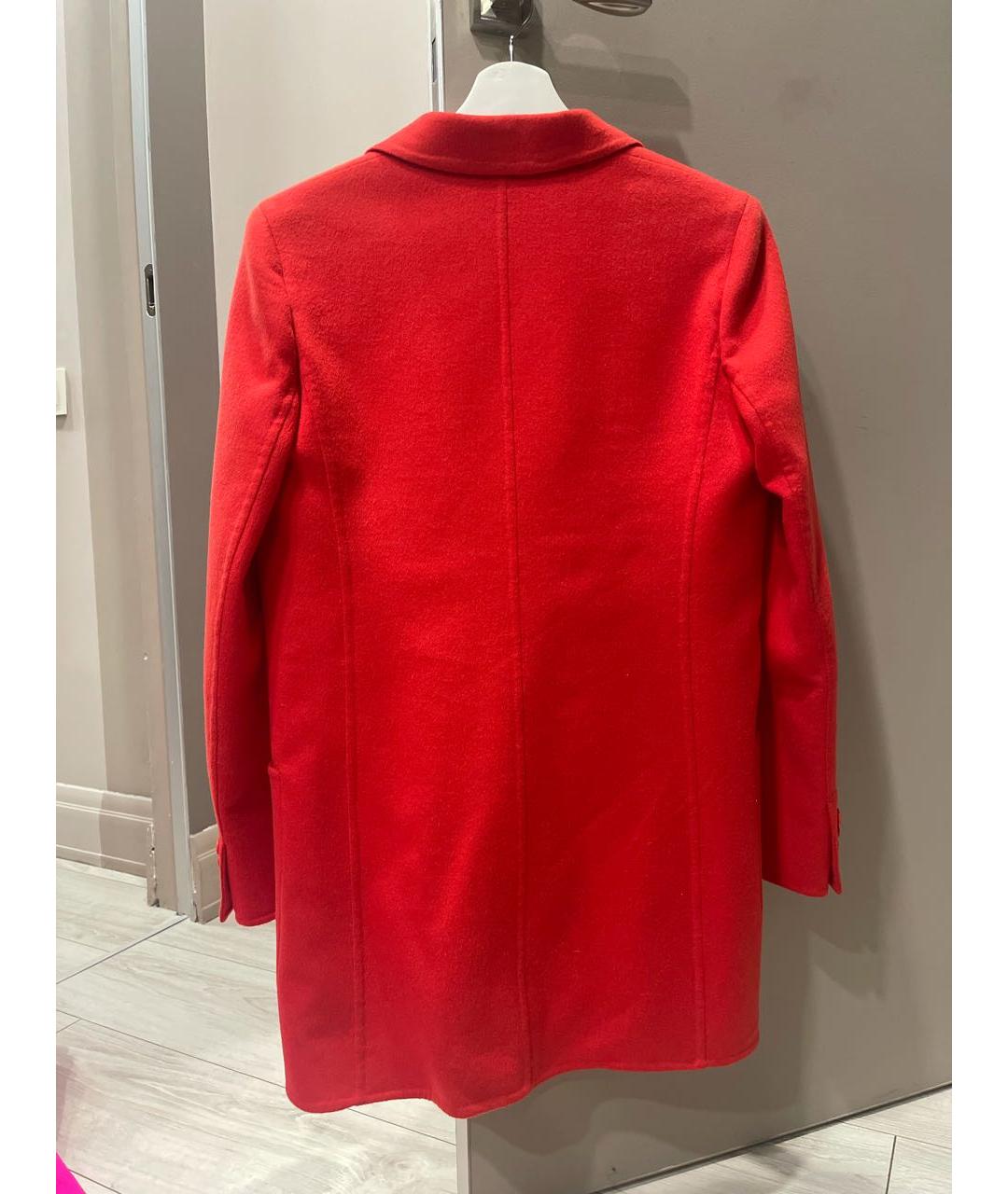 MAX MARA Красный шерстяной жакет/пиджак, фото 2